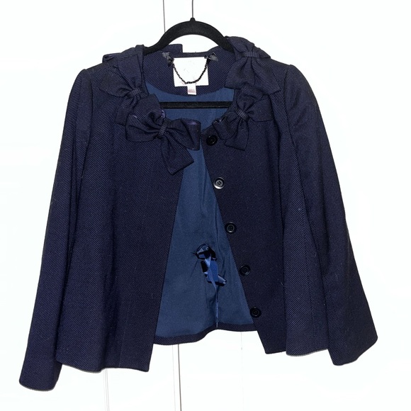 Cutest Rebecca Taylor navy blazer - Picture 1 of 7